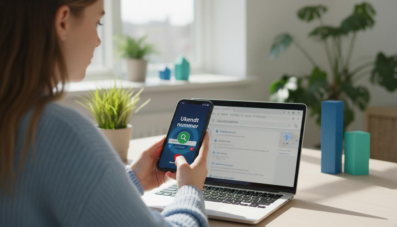 Indgående opkald fra ukendt nummer